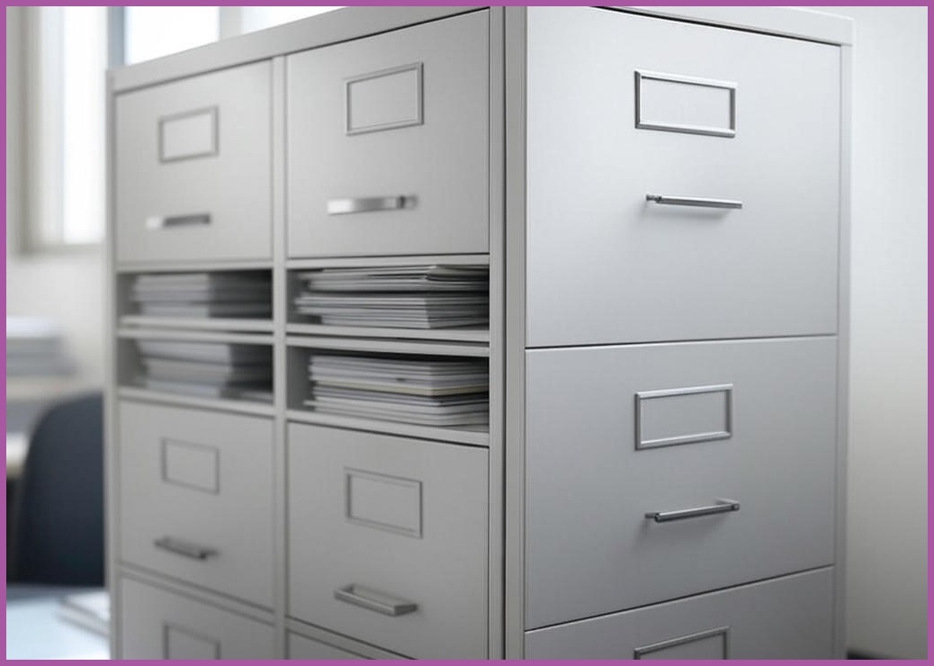 디모어 멀티 책상정리 A4 서류정리 수납함 세로형, 7단, 화이트