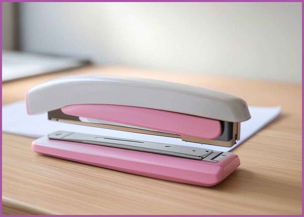 래피드 옴니프레스 완전평면 스테이플러 SO30c + OMNIPRESS 30, White + Pink, 1세트