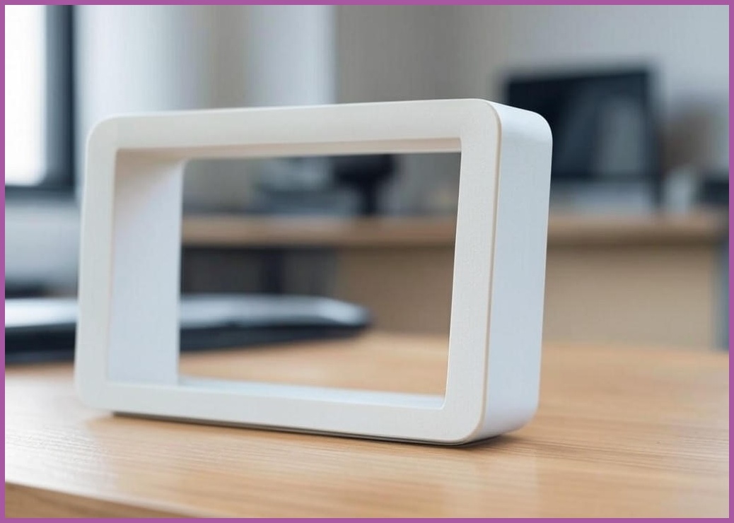 리템 데스크탑 홀더, 화이트, 1개