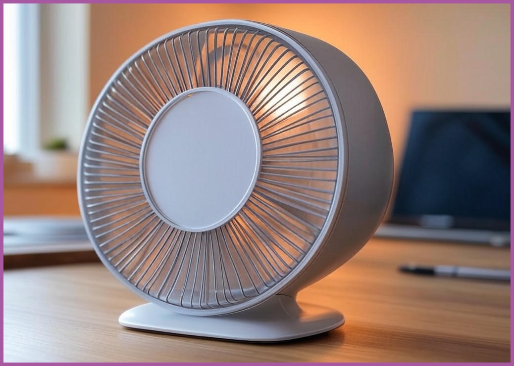 마레주로 무선 탁상용 미니선풍기, MZ-DF2501