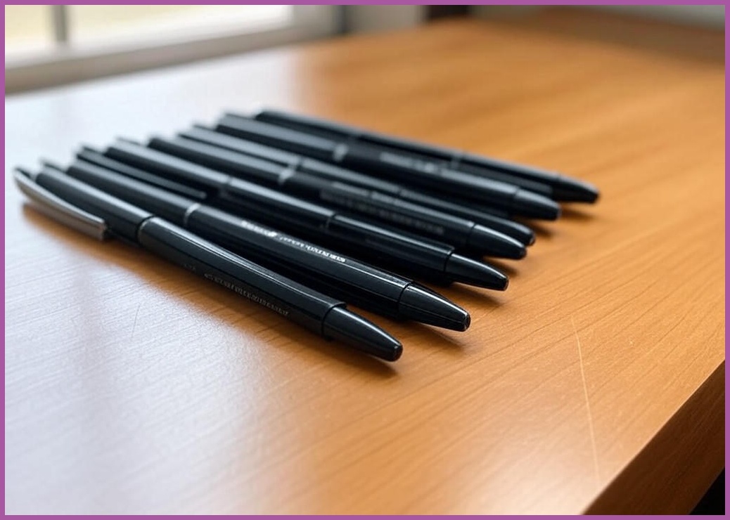 모나미 네임펜 트윈타입 T, 검정, 24개