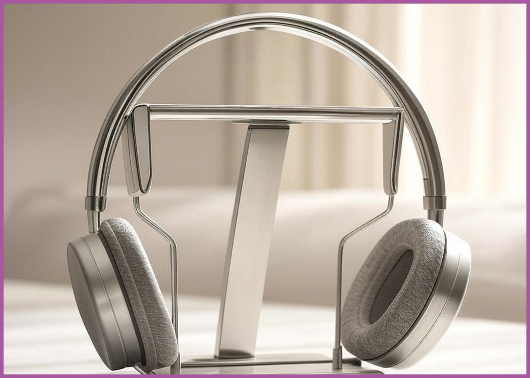 스카이 웰 알루미늄 헤드폰 스탠드 거치대