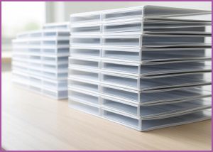 영오 투명 3공 D링 바인더...