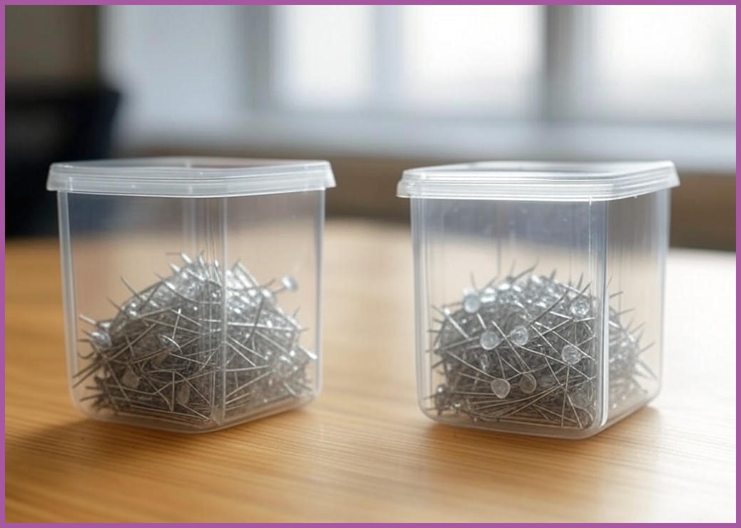 케이엠 투명 압정 고정핀 50개입, 2개, 50개입