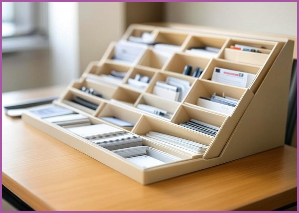 코지리빙 데스크 오거나이저 사무용품 책상정리함, 대형, 1개