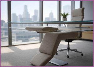 파로마 풋츠업 사무실 책상 ...