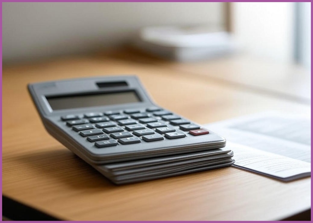 픽커스 가죽 계산기 멀티 서류판, 그레이